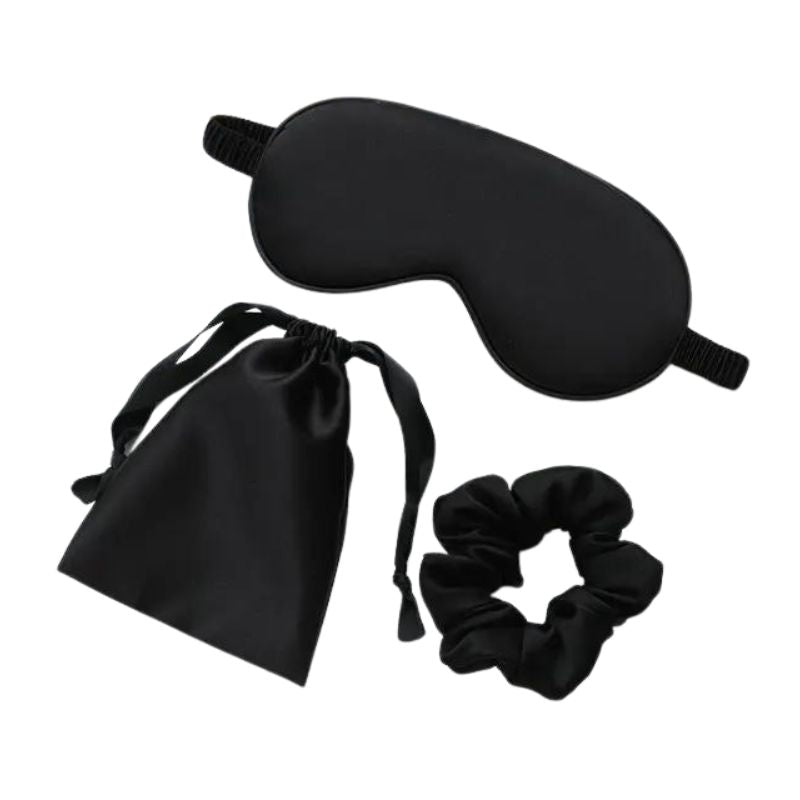 masque de nuit femme - Noir Trois Pièces