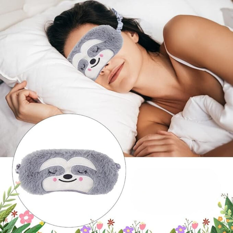 masque de nuit tout doux - Gris
