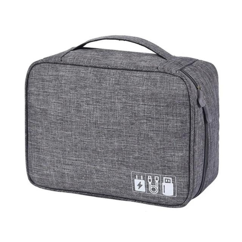 pochette cable - Gris