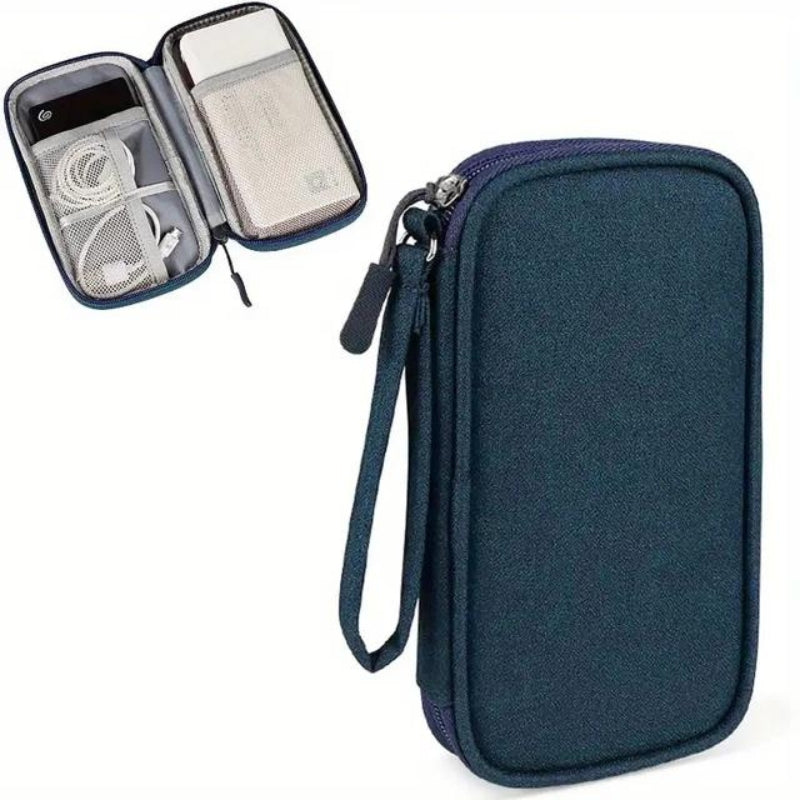 pochette power bank - Bleu