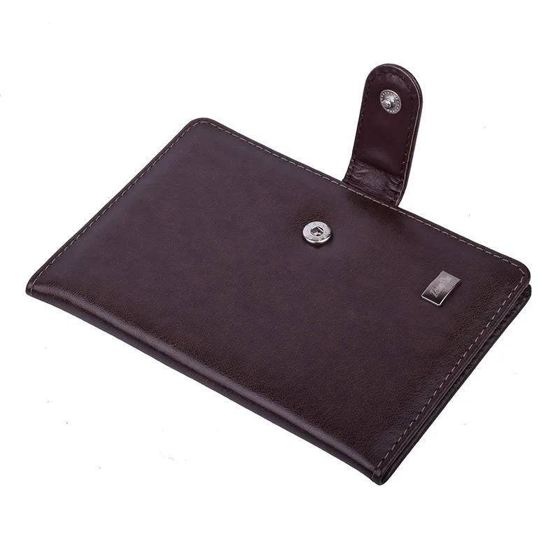 porte document cuir homme marron - Marron Clair - Marron Foncé - Noir - Rouge