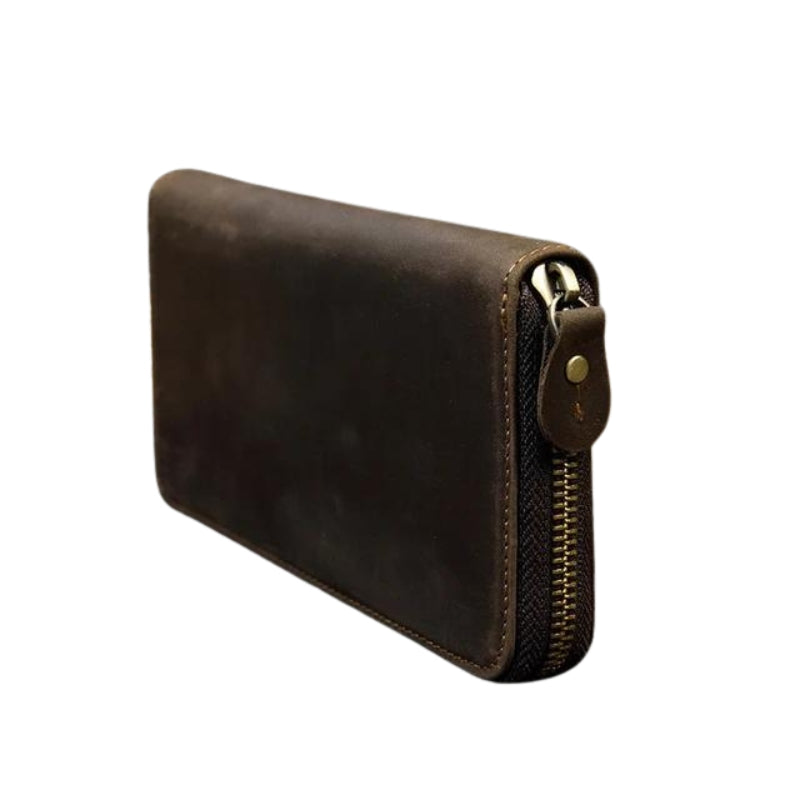 portefeuille homme cuir avec porte monnaie - Marron - Simple Fermeture - Marron - Simple Fermeture - Marron - Simple Fermeture