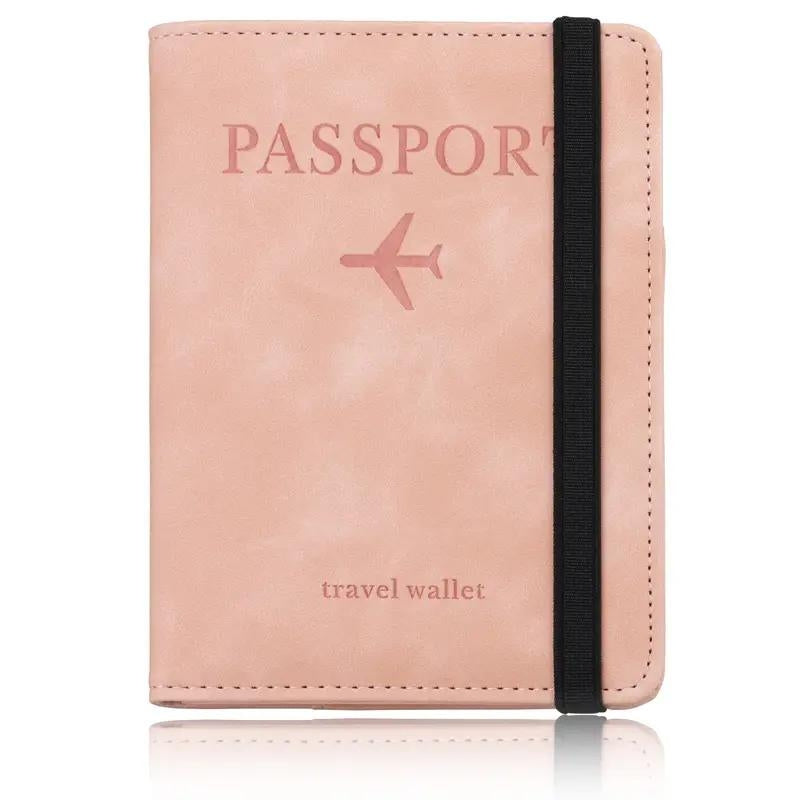 portefeuille rfid homme - Rose