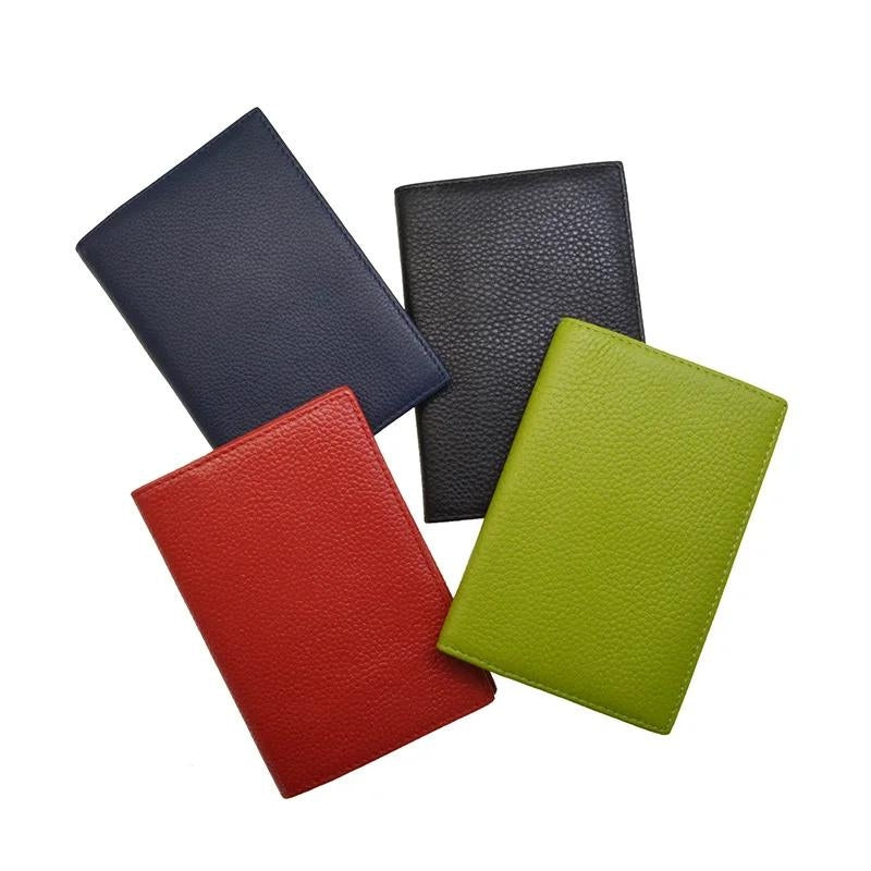 etui passeport cuir rouge - Fushia - Noir - Bleu - Gris - Vert - Rose - Rouge - Jaune