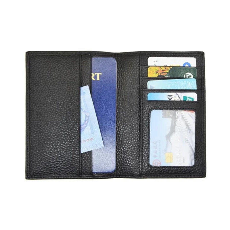housse passeport cuir - Fushia - Noir - Bleu - Gris - Vert - Rose - Rouge - Jaune