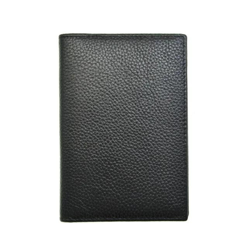 couverture passeport cuir - Noir