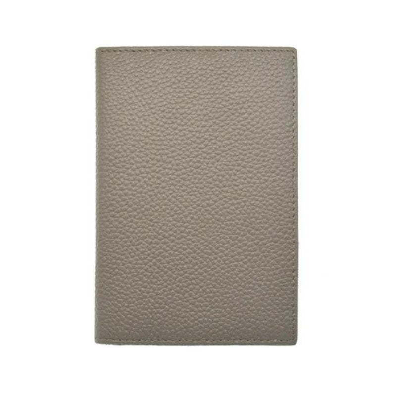 porte passeport cuir - Gris