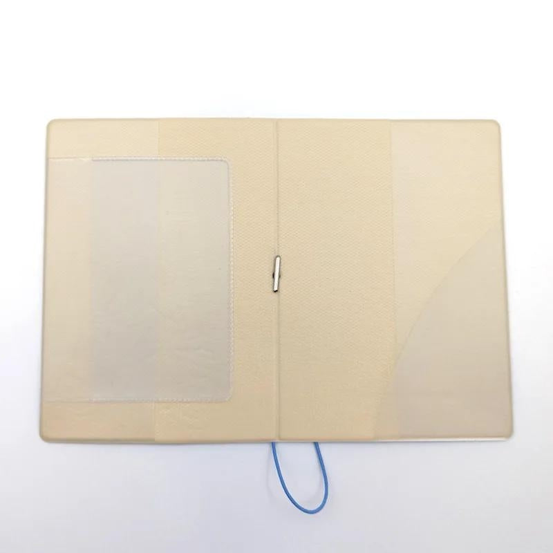 protège passeport pour enfant - Bleu Marine avec Dessin - Bleu Ciel avec Dessin
