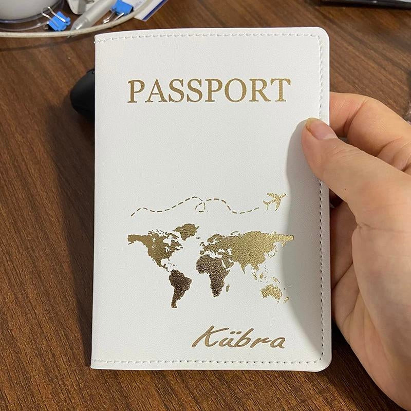protege passeport personnalisé famille - Motif Mrs - Motif Queen - Motif D'Aventure - Motif Map Monde - Motif Avion - Motif King - Motif Tour Du Monde
