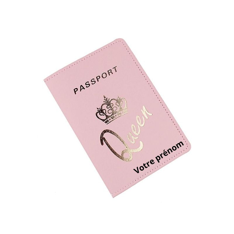 porte passeport personnalisé - Motif Queen - Modèle 4