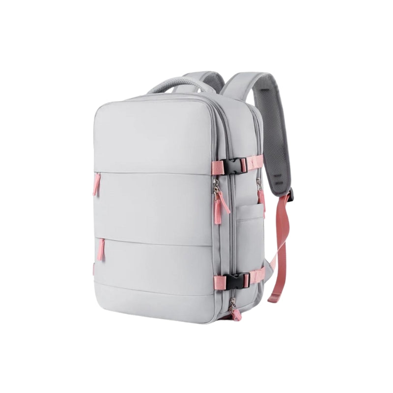 sac à dos ordinateur femme marque - Gris Extensible