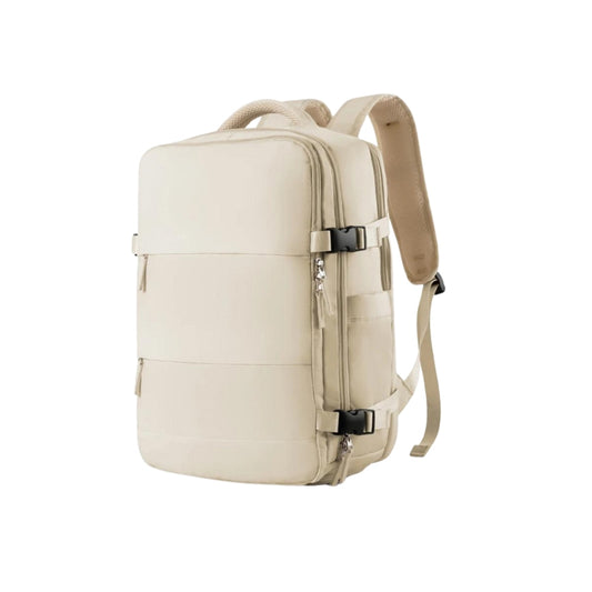 sac à dos design femme - Beige Extensible 