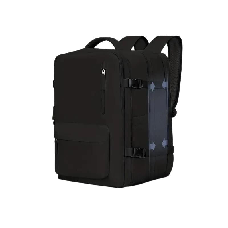 sac à dos femme glamour - Noir Extensible