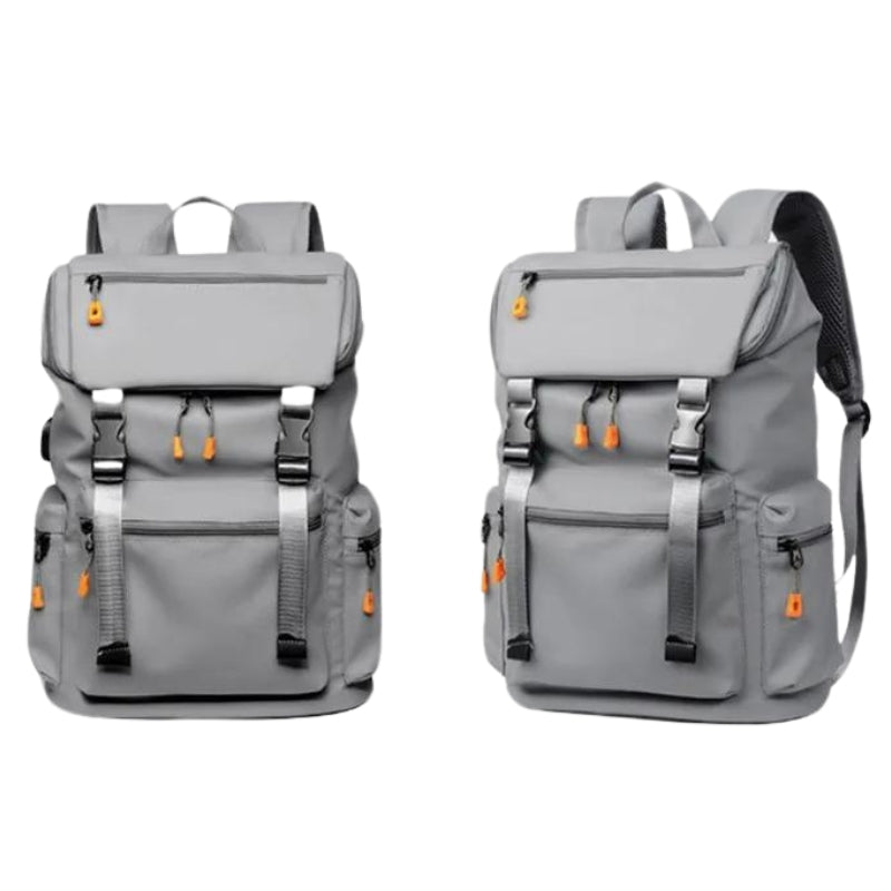 Sac à Dos Imperméable deux sacs alignés - Gris