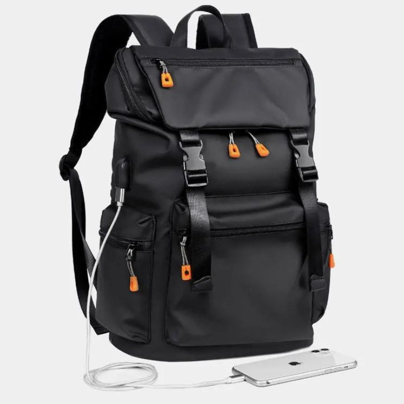 sac à dos imperméable enfant - Noir - Gris