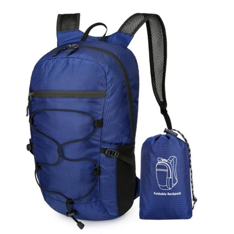 sac à dos pliable voyage - Bleu marine