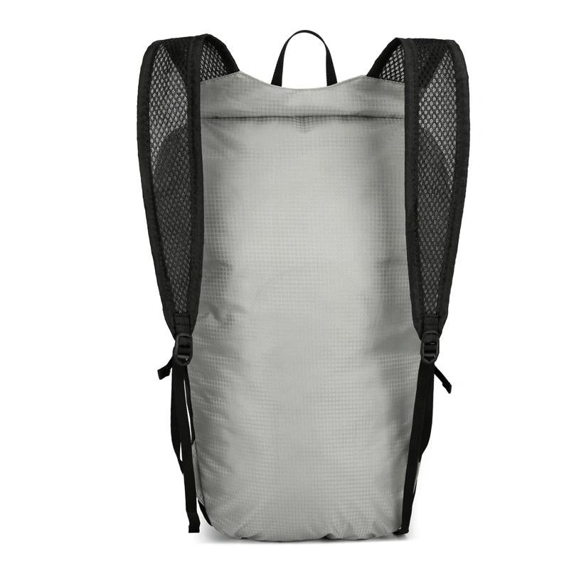 sac à dos pliable homme - Orange - Violet - Gris foncé - Gris clair - Vert armée - Bleu marine - Noir - Bleu ciel