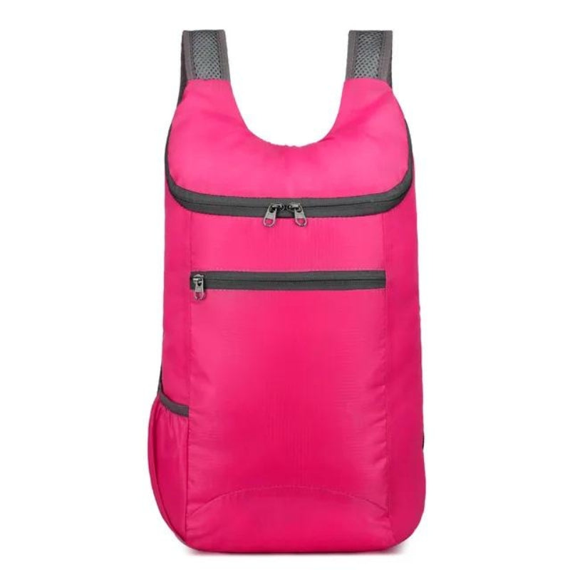 sac à dos pliable voyage - Fushia