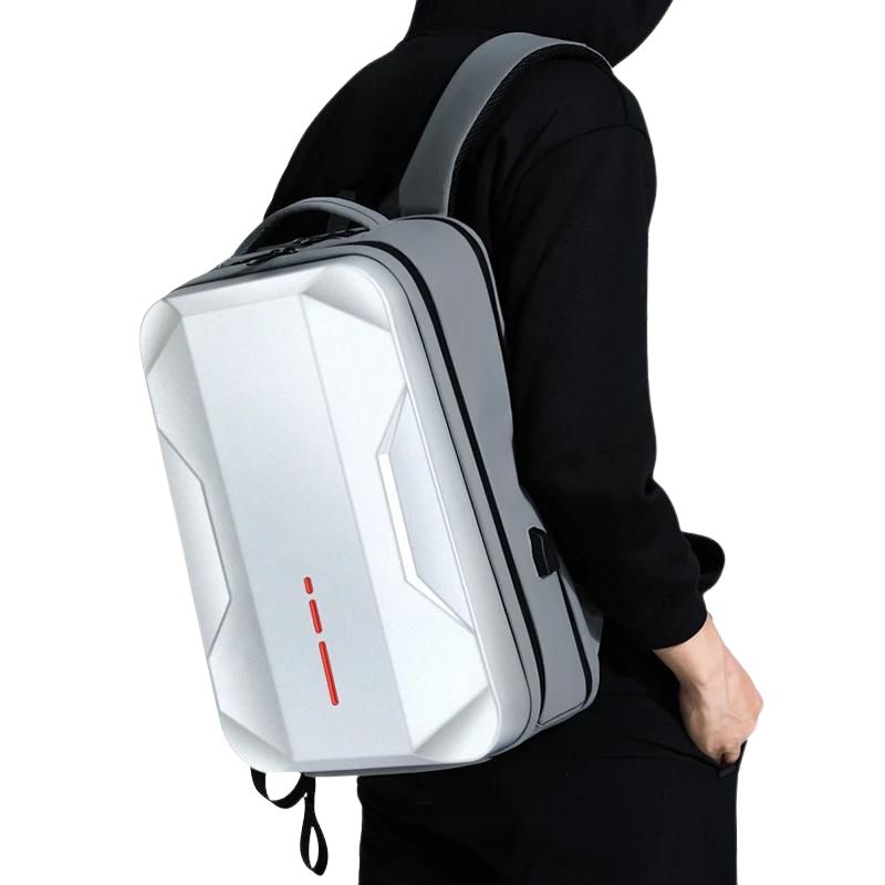 sac a dos pour ordi portable - Blanc - Noir