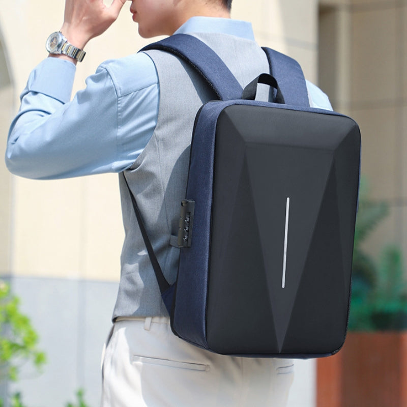 Sac à Dos Sécurité porté sur l'épaule - Gris - Noir - Bleu