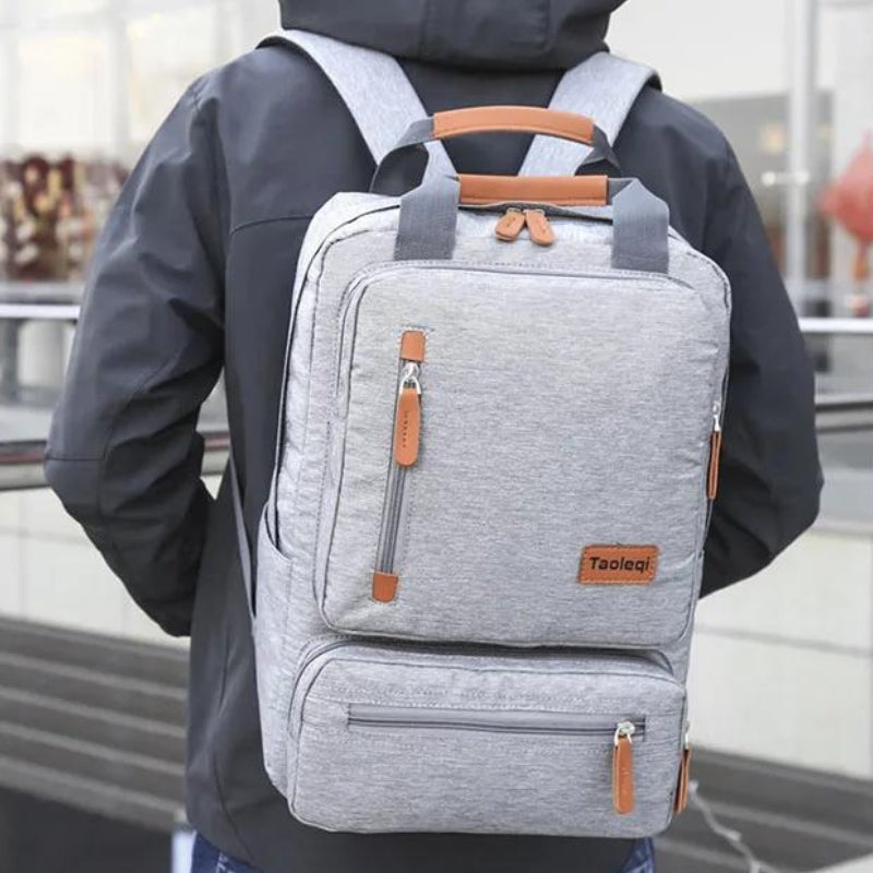 sac canvas homme - Noir - Bleu Ciel - Bleu - Gris Clair - Gris Foncé - Rose