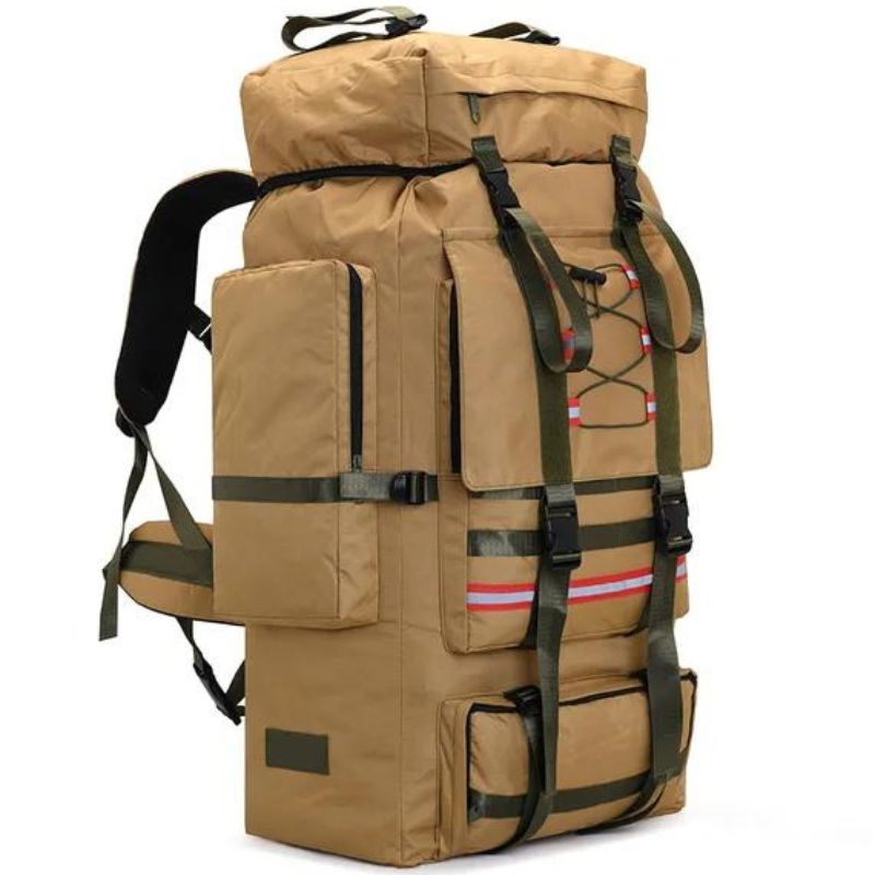 sac a dos de voyage pour homme - Beige 130L