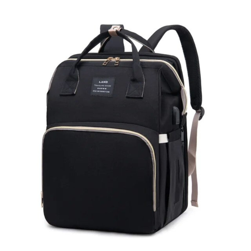 sac à langer lit bébé - Noir 