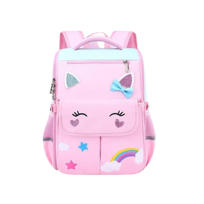 sac a roulettes pour enfant - Rose