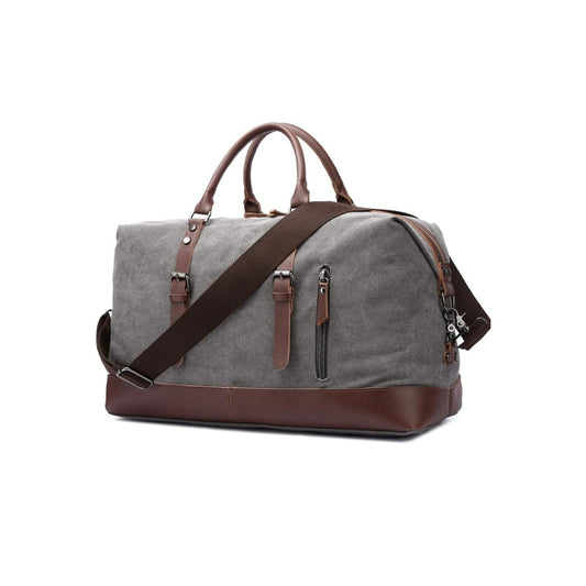 sac voyage grande ouverture - Gris - M 