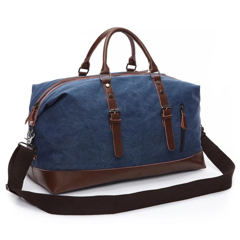sac voyage tissu homme - Bleu