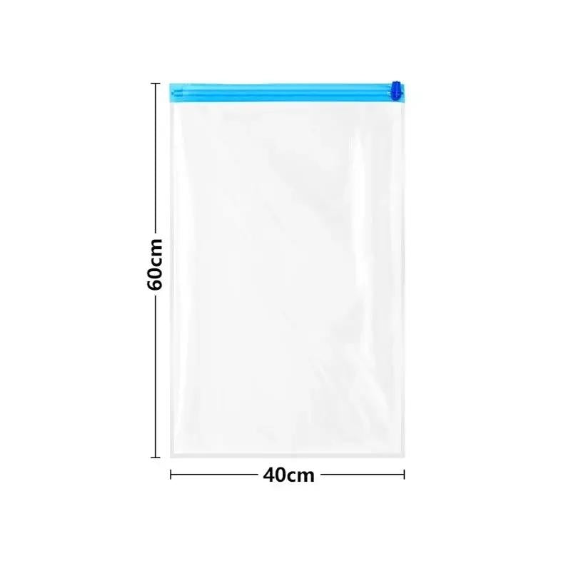 Sac Compression Voyage Sans Aspirateur - 5 Pièces - 40x60 CM