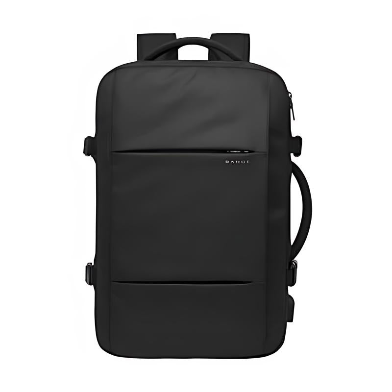 Sac à Dos de Voyage Extensible gros plan avant - Noir