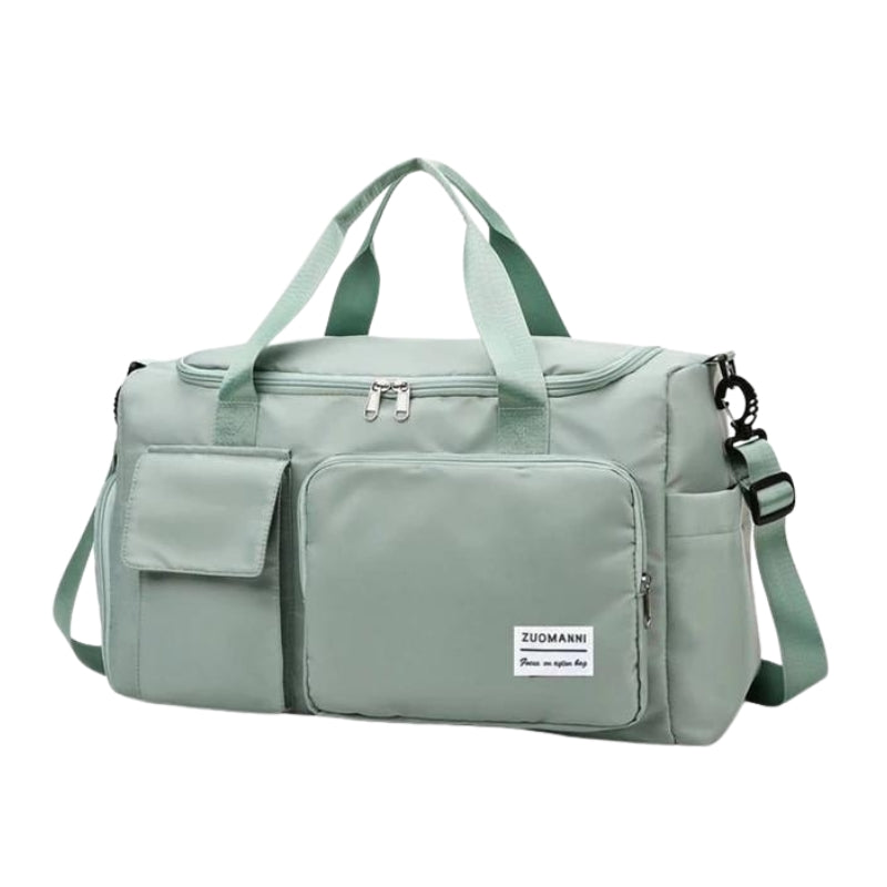 sac voyage compartiment - Vert clair