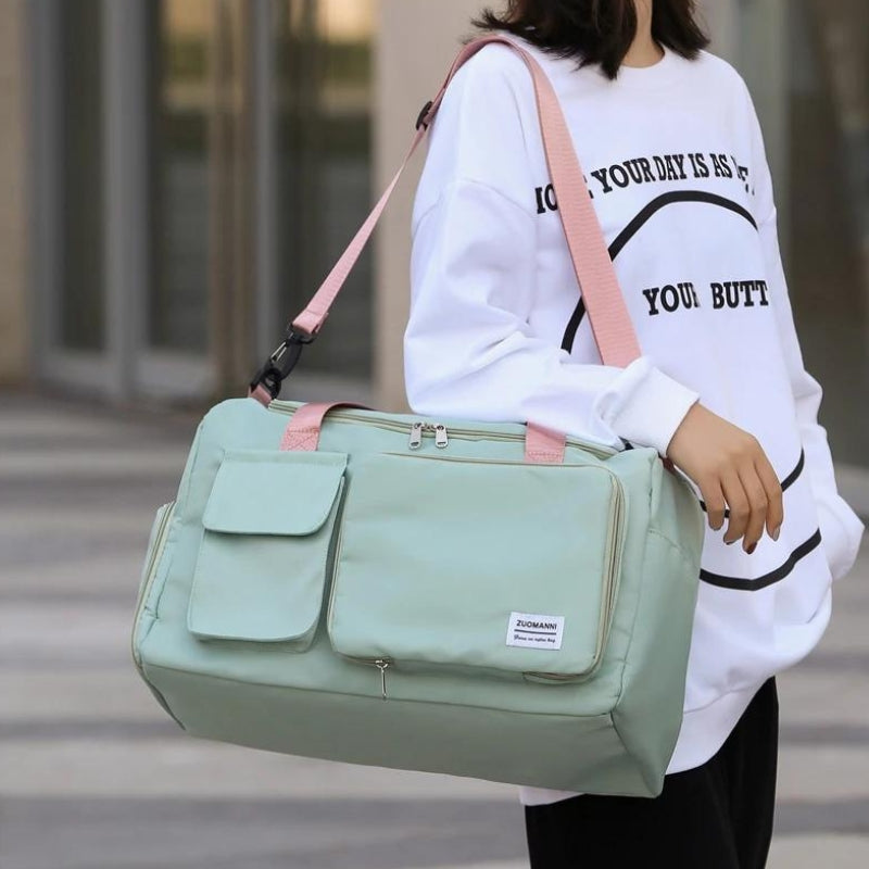 sac de rangement voyage - Noir - Bleu - Bleu ciel - Vert et Rose - Kaki - Rose - Lavande - Vert clair - Gris et Rose - Bleu profond - Violet
