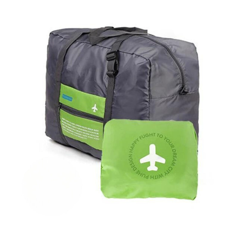 grand sac de voyage pliable - Vert