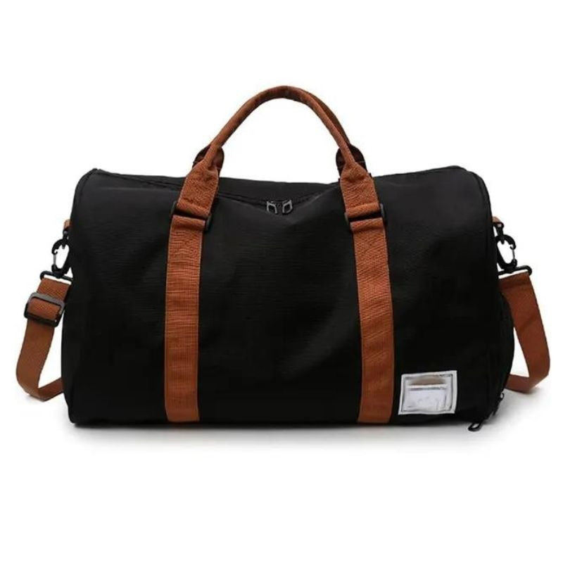 sac week-end avec compartiment chaussures - Noir