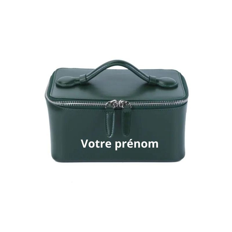 trousse de toilette personnalisée - Vert