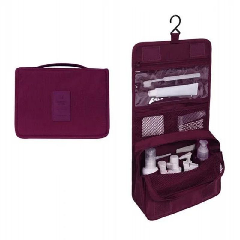 trousse de toilette femme fantaisie - Rouge Vif Uniforme