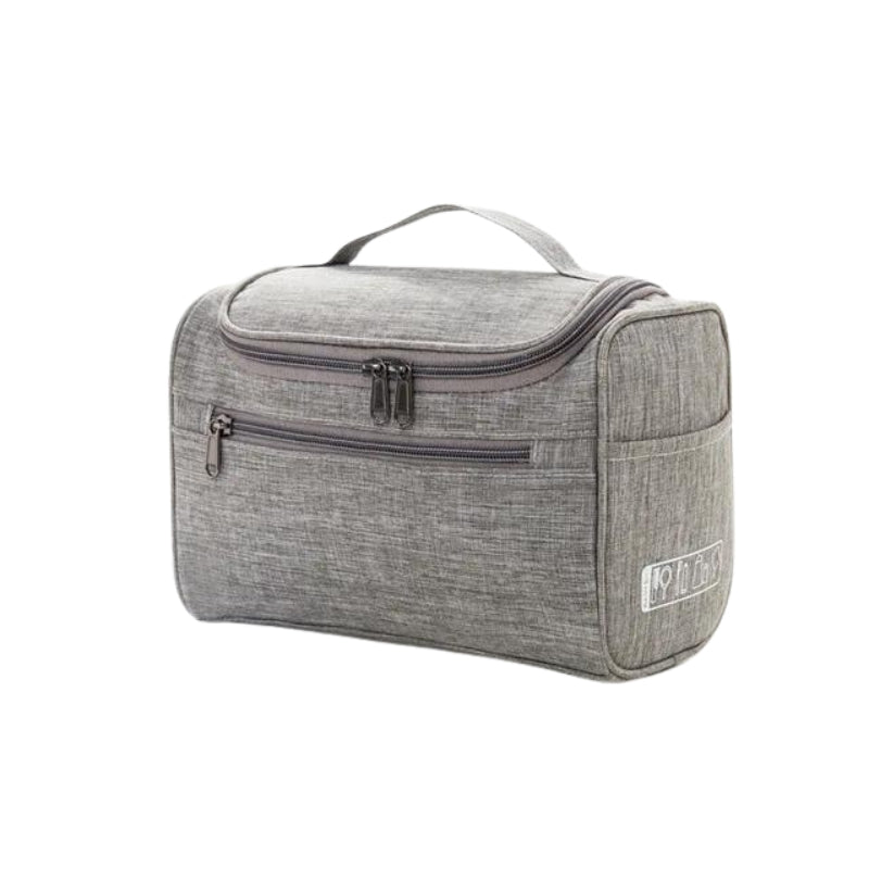 trousse de toilette a suspendre voyage - Gris