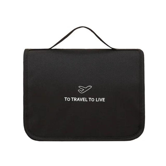 neceser de viaje avión - Negro