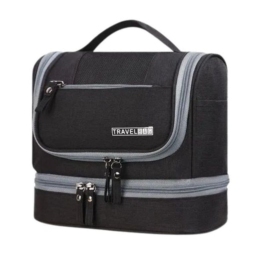 neceser de viaje para hombre para colgar - Negro