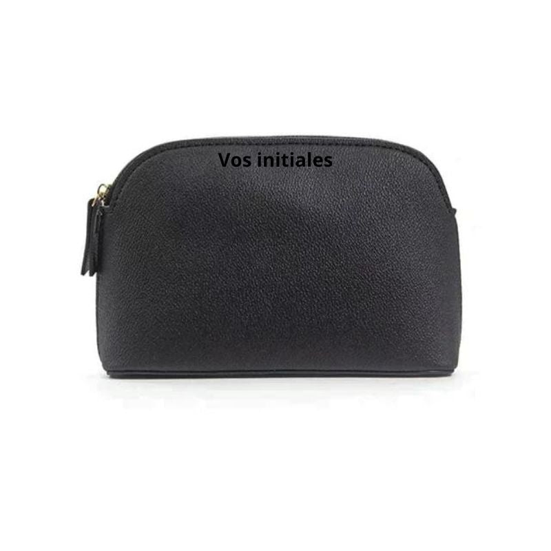 trousse de toilette personnalisée fille - Noir - Modèle 1