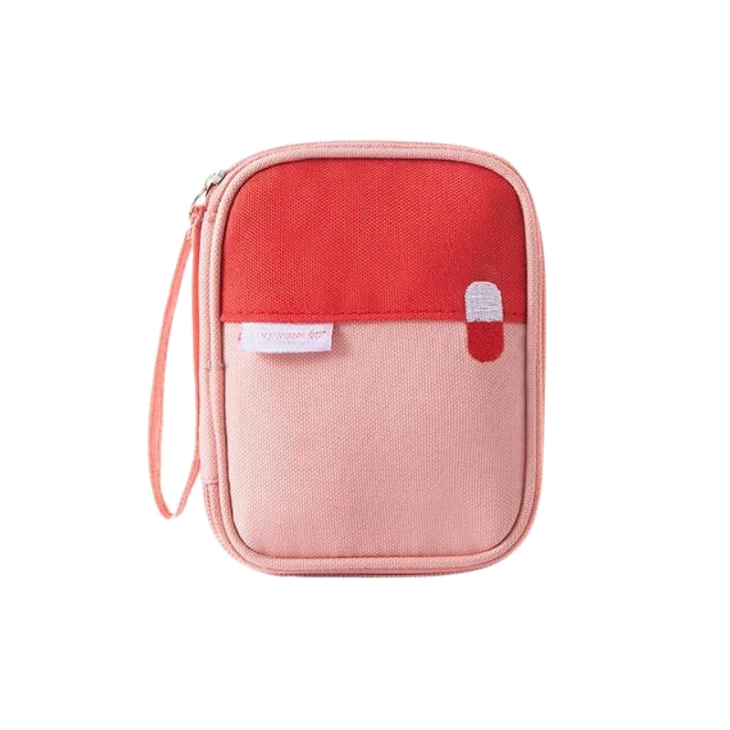 trousse pharmacie pour voyage - Rose - S