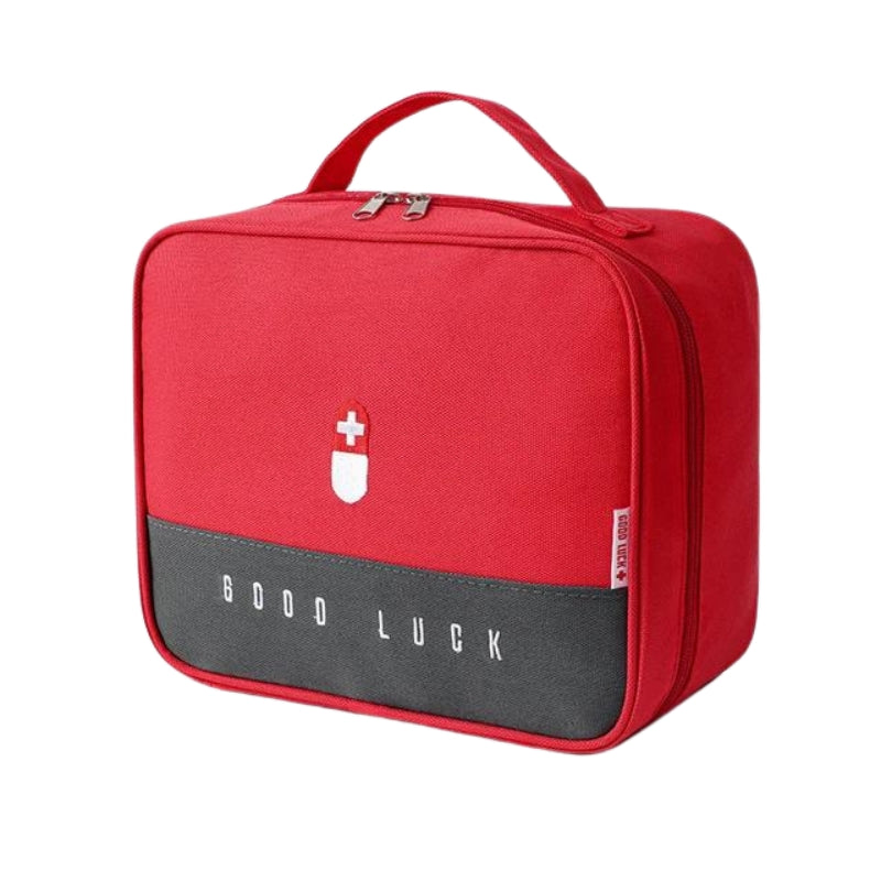 essentiel trousse pharmacie voyage - Rouge - L