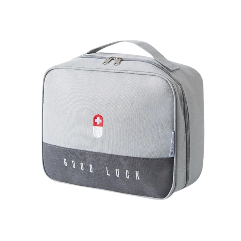 trousse a pharmacie pour voyage - Gris - L