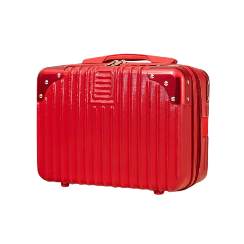 vanity case rigide rouge - Rouge