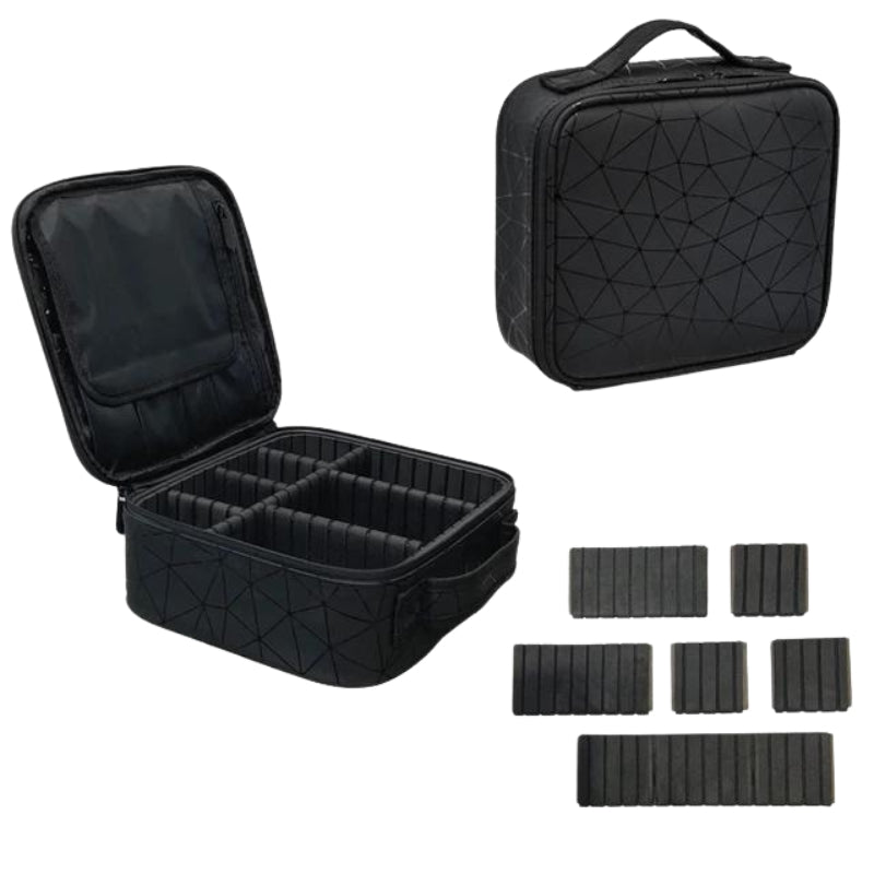 vanity valise pour maquillage - Noir - Modèle 3