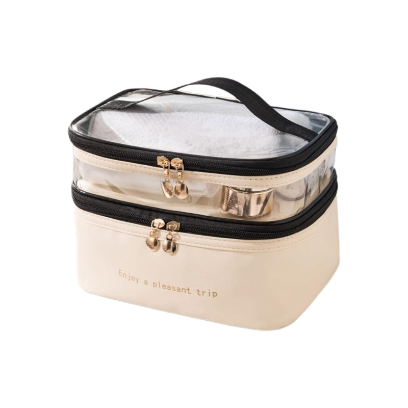 vanity souple de voyage - Beige